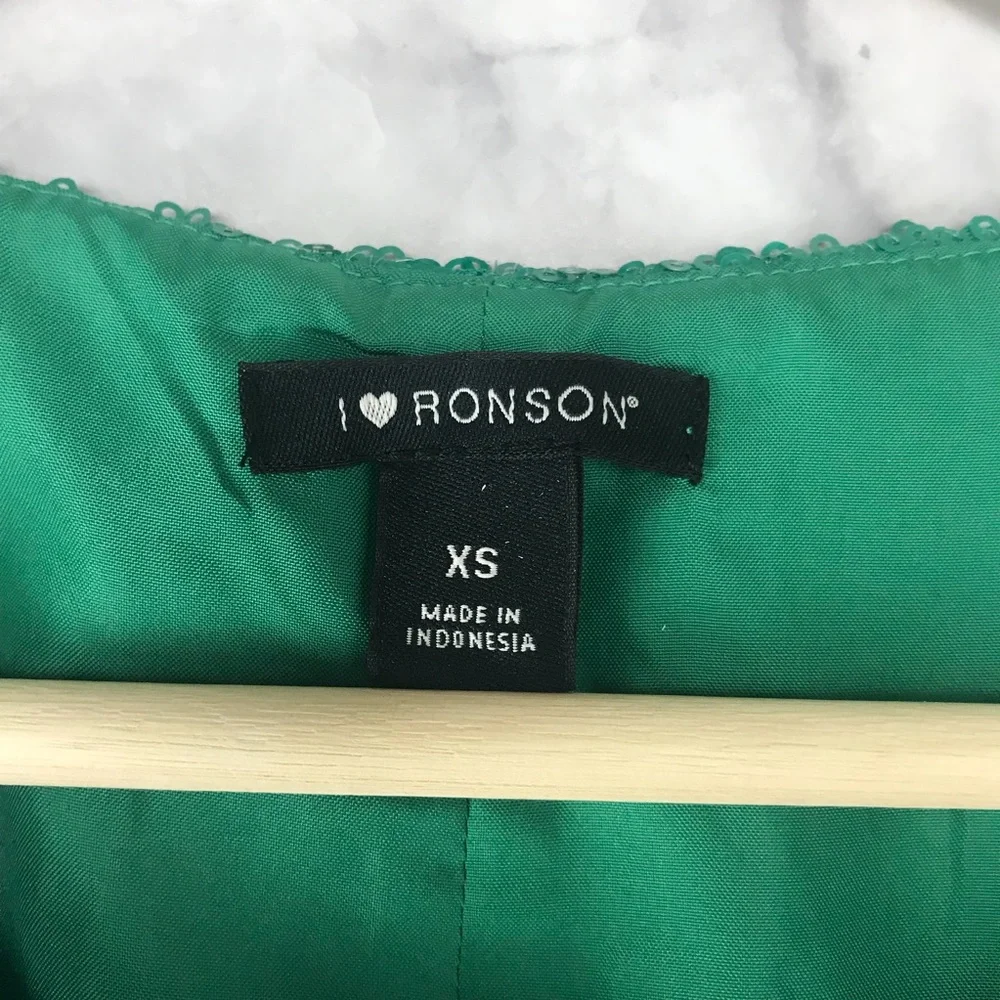 Striped Sequined Top I Heart Ronson - Picture 3 of 7